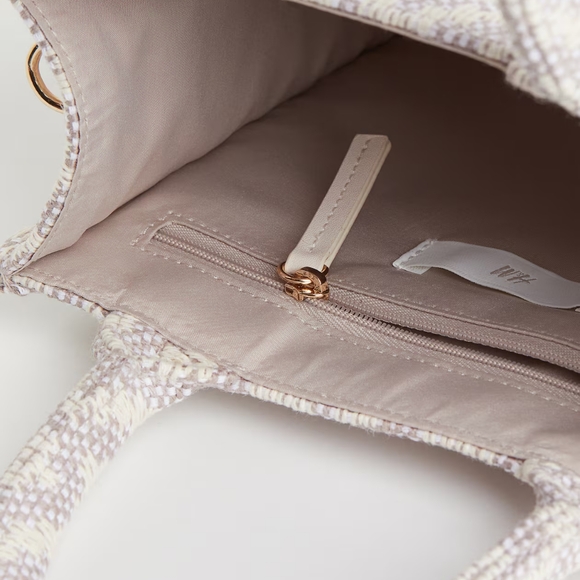 H&M Jacquard Weave Small handbag/Shoulder bag NWT - Picture 3 of 8